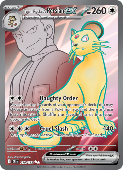 Team Rocket's Persian ex DRI 219