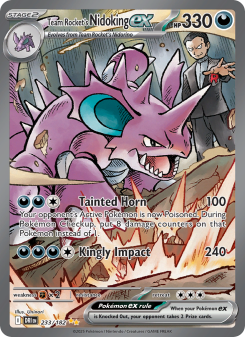Team Rocket's Nidoking ex #233 — Rivali Predestinati