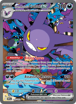 Team Rocket's Crobat ex DRI 234