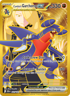 Cynthia's Garchomp ex DRI 241