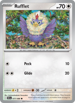 Rufflet BLK 077