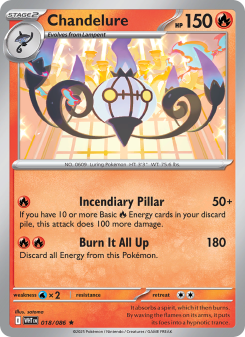 Chandelure WHT 018