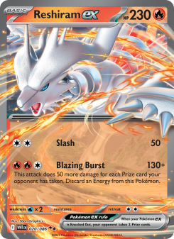 Reshiram ex WHT 020