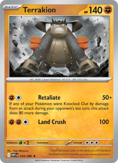 Terrakion WHT 054