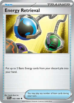Energy Retrieval WHT 082