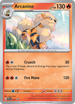 Arcanine SVP 011