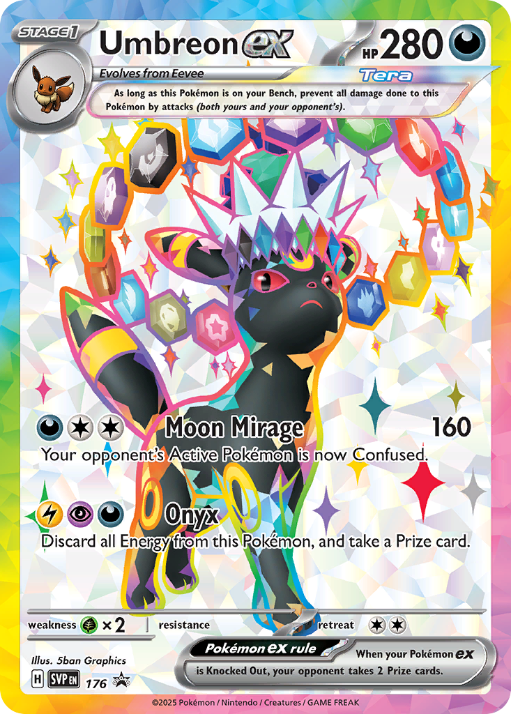 Umbreon ex — Black Star Promo S&V