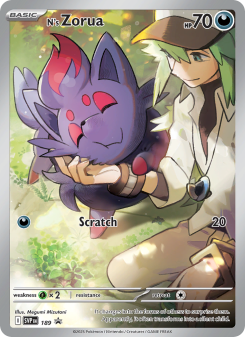 N's Zorua SVP 189