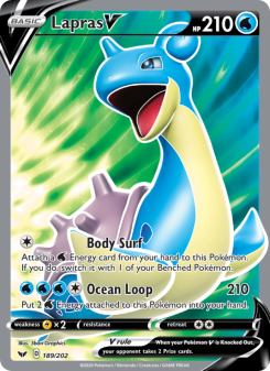 Lapras V SSH 189