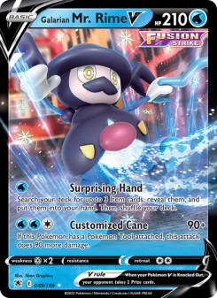 Galarian Mr. Rime V ASR 049
