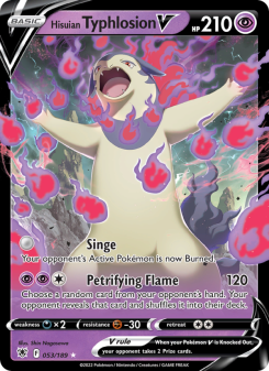 Hisuian Typhlosion V ASR 053