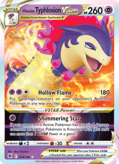 Hisuian Typhlosion VSTAR ASR 054