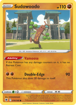 Sudowoodo ASR 074