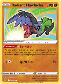 Radiant Hawlucha ASR 081