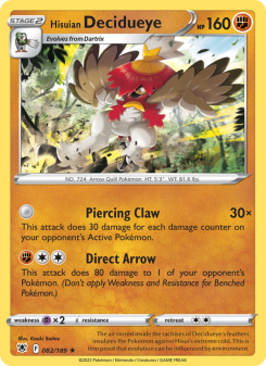 Hisuian Decidueye ASR 082