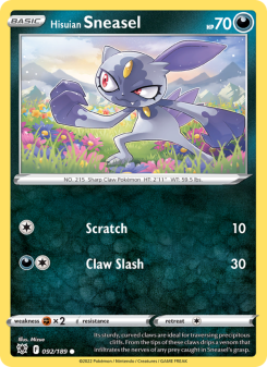 Hisuian Sneasel ASR 092