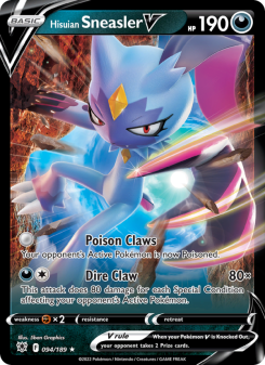 Hisuian Sneasler V ASR 094