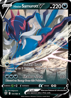 Hisuian Samurott V ASR 101