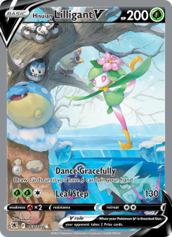 Hisuian Lilligant V ASR 163