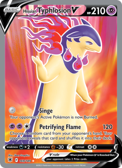 Hisuian Typhlosion V ASR 169