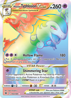 Hisuian Typhlosion VSTAR ASR 193