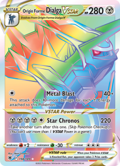 Origin Forme Dialga VSTAR ASR 198