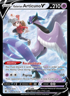 Galarian Articuno V ASR TG16