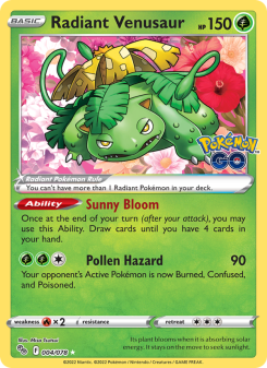 Radiant Venusaur SWSH10.5 004