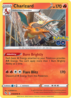 Charizard SWSH10.5 010