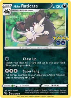 Alolan Raticate SWSH10.5 042