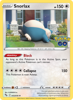 Snorlax SWSH10.5 055
