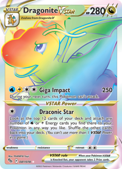 Dragonite VSTAR #081 — Pokémon GO