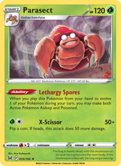 Parasect LOR 005