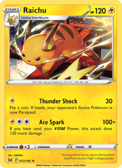 Raichu LOR 053
