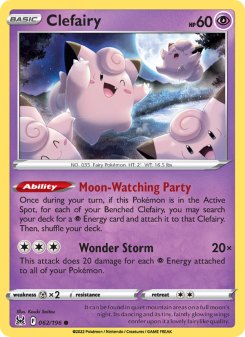 Clefairy LOR 062