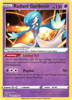 Radiant Gardevoir LOR 069