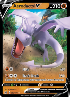 Aerodactyl V LOR 092