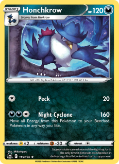 Honchkrow LOR 115