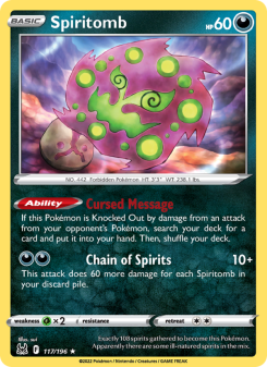 Spiritomb LOR 117