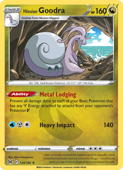 Hisuian Goodra LOR 134