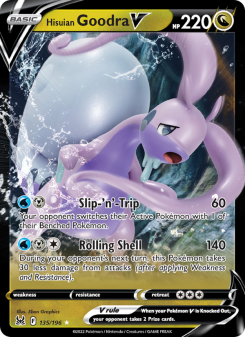 Hisuian Goodra V LOR 135