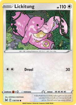Lickitung LOR 138