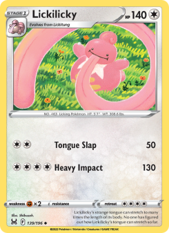 Lickilicky LOR 139