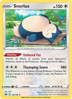 Snorlax LOR 143