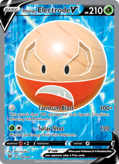 Hisuian Electrode V LOR 172