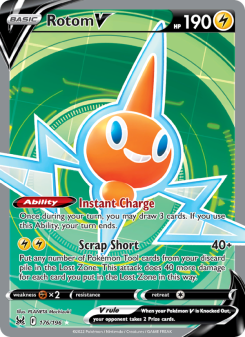 Rotom V LOR 176