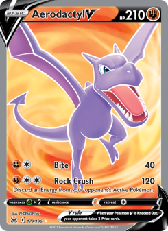 Aerodactyl V LOR 179