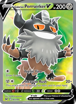 Galarian Perrserker V LOR 183
