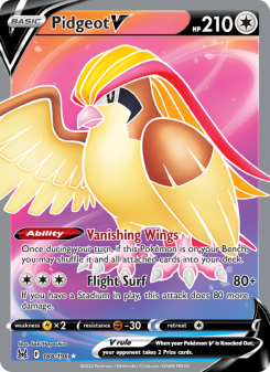 Pidgeot V LOR 188