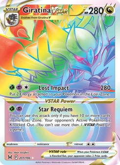 Giratina VSTAR LOR 201